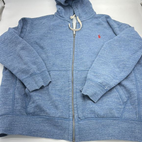 Polo by Ralph Lauren Blue Hoodie - Picture 1 of 4